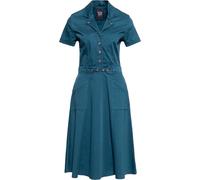 Queen Kerosin Workwear Vestito swing QK5201015000 Blu 4XL Blu