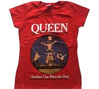 Queen Ladies T-Shirt: Another One Bites The Dust - X-Large - Red