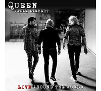 Queen + Lambert Adam Live Around The World (Cd + Blu-Ray) Nuovo & Sigillato