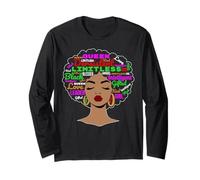 Queen Limitless Kind Afro Maglia a Manica