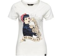 Queen Maglietta da donna Paraffin - We Can Do It QK120066 3XL Bianco