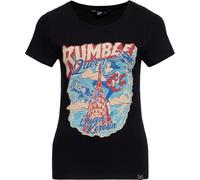 Queen Maglietta Kerosin da donna con stampa "Rumble Queen" QKI31005 XXL Nero