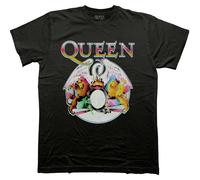 Queen Multi Colour Crest autorizzato Uomo maglietta