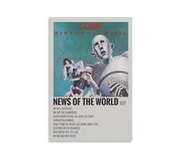Queen News of the World, dipinti murali impermeabili e antimacchia, ad alta definizione, dipinti a spruzzo, dipinti decorativi, decorazione per studio e caffetteria, resistente allo sbiadimento, senza
