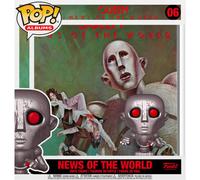 Queen News of the World Metallic 5" Funko Pop Album Figura giocattolo in vinile