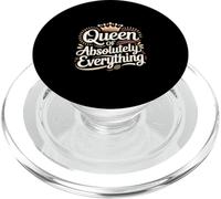 Queen Of Absolutely Everything Femminismo di fiducia ---- PopSockets PopGrip per MagSafe