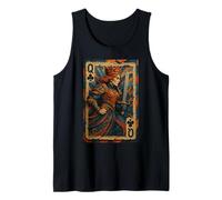Queen of Club Warrior Armor Medieval Fantasy Lucky Poker Canotta