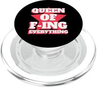 Queen Of F-ing Everything (Dichiarazione divertente e orgogliosa dei ribelli) PopSockets PopGrip per MagSafe