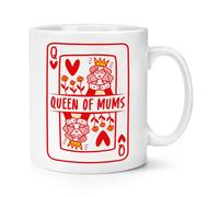 Queen Of Mamme Carta da Gioco 284ml Tazza Migliore Mother's Day Divertente Love