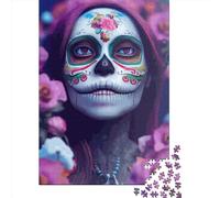 Queen Of Skulls Puzzle Impossibili 1000 Pezzi Decorazione Per La Casa. Rilassamento E Intelligence Per Adulti E Ragazzi Da 14 Anni 1000pcs (38x26cm)