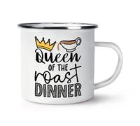 Queen Of The Arrostire Cena Smalto Tazza Mamma Della Giorno World's Best Awesome