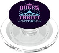 Queen Of The Thrift Store Negozio dell'usato Shopper Donne Ragazze PopSockets PopGrip per MagSafe