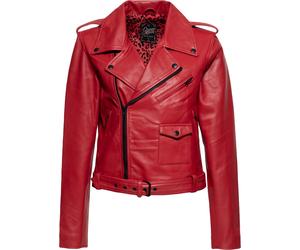 Queen Paraffin Ladies Marlon Jacket Mit Leo Linning QKU49001 M Rosso