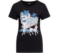 Queen Paraffin Maglietta da donna Chi Chi Beach Poodle Nero XL Nero