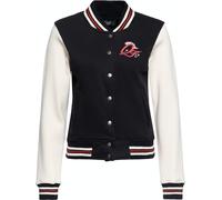 Queen Paraffina Donna Rebel at Heart College Sweat Jacket Nero L Nero