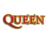 Queen - Queen Patch Cut Out Band Logo Nuovo Ufficiale Embroidered Woven Iron On Size One Size