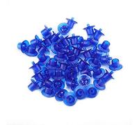 Queen Rearing Cell Cups 50pcs | Plastic Beehive Cups for Queen Bee Raising/Beekeeping Equipment | Bee - Safe Apiculture Supply Kit 19x16mm (Blu)