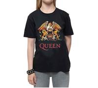 Queen T-shirt & Polo Classic in Nero 5 / 6 anni