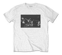 Queen - T-Shirt # Xl Unisex White # Crowd Shot