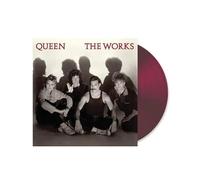 Queen - The Works Exclusive Limited Edition Burgundy Color Vinyl LP Record