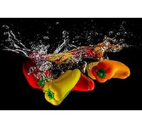 Queence Copertura per piano cottura a induzione, 80 x 52 cm, in vetro acrilico, protezione per fornelli, paraspruzzi