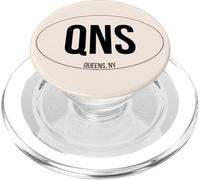 Queens New York, design ovale classico, I Love NYC PopSockets PopGrip per MagSafe