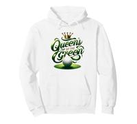 Queens of The Green - Elegante Golf da Donna Felpa con Cappuccio
