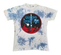 Queens Of The Stone Age 'Branca Sword' (Dip-Dye) T-Shirt - NUOVO E UFFICIALE