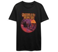 Queens Of The Stone Age - Queens Of The Stone Age Unisex Tee: Hell Ride (Xx-Larg