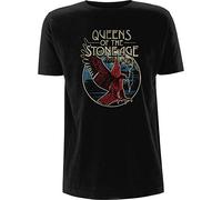 Queens of the Stone Age - T-Shirt # M Unisex Black # Eagle