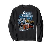 Queens of The Stone Age Wolf Skyline Hard Rock Felpa