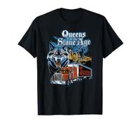 Queens of The Stone Age Wolf Skyline Hard Rock Maglietta