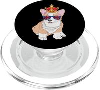 Queens Platinum Jubilee 70 anni Souvenir British Corgi Dog PopSockets PopGrip per MagSafe