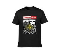 Queensryche Operation Mindcrime Album Cover T-Shirt Unisex Gift Men's Black Tees XXL