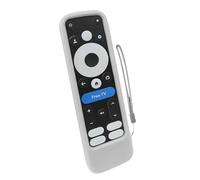 QUEENYARD Custodia in silicone, custodia per telecomando per 2024 4K, custodia in silicone antigraffio, flessibile, morbida custodia protettiva