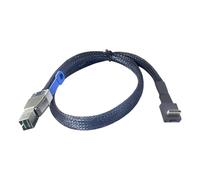 QUEENYARD Durabilità PCIE SFF-8644 Cavo 8611 4i a 8644 4i Cavo di interfacce server con resistenza di isolamento 500MΩ Cavo di collegamento server ad alta tensione