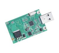 QUEENYARD Efficiente alimentatore USB Lettore MSATA Adattatore MSATA per un efficiente recupero dei dati e clonazione Trasferimento dati Convertitori di unità portatili