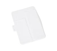 QUEENYARD Organizer per piastra per capelli, custodia in silicone per ferri da stiro piatti, protezione termica ed elegante, organizer da viaggio