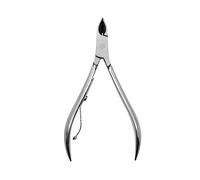 QUEENYARD Pinze per cuticole per unghie, in acciaio inox, per manicure e rimozione della pelle morta colorata