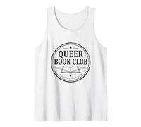 Queer Book Club LGBTQ+Reader Checked out Design Gay Canotta