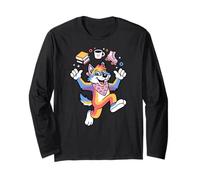 Queer Fox Art Pan Pride Colors Libri Pattini caffè Maglia a Manica