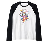 Queer Fox Art Pan Pride Colors Libri Pattini caffè Maglia con Maniche Raglan
