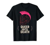 Queer Punk LGBTQ Pride Alternativa Ribellione anarchica Maglietta
