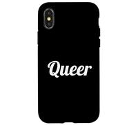 Queer Text Design for Gays, Lesbians, Queers & LGBTI Allies Custodia per iPhone X/XS