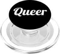 Queer Text Design for Gays, Lesbians, Queers & LGBTI Allies PopSockets PopGrip per MagSafe