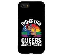 Queertifa I queer neri contro il fascismo resistono a nessun re LGBTQ Custodia per iPhone SE (2020) / 7/8