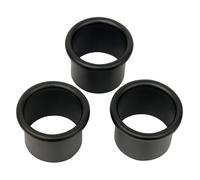 QUEESALN Hair Styling Station - Ferro arricciacapelli con tubo e organizer per salone, 3 pezzi, 5,1 cm, nero