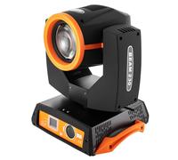 Queeucaer 7R Zoom Moving Head Beam Sharpy Illuminazione per palcoscenico 16+8 Prisma DMX Party DJ 230W LED Nero/Arancione