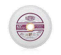 QUEFORET Disco Diamantato per Piastrelle 115mm - Disco Taglio per Taglio e Smerigliatura di Gres Porcellanato Ceramica Marmo Pietra Artificiale, con Rondella, Maglia X