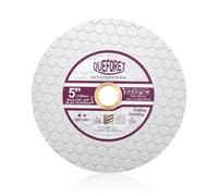 QUEFORET Disco Diamantato per Piastrelle 125mm - Disco Taglio per Taglio e Smerigliatura di Gres Porcellanato Ceramica Marmo Pietra Artificiale, con Rondella Staccabile